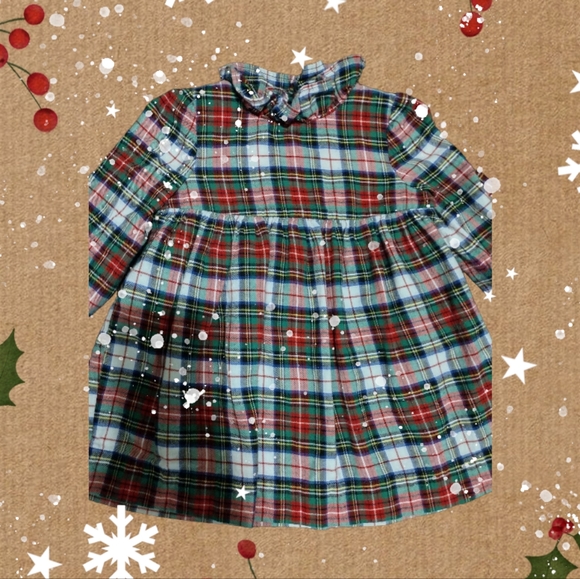 BABY GAP size 12-18 Months Toddler Dress Holiday Dress Baby Girl - Picture 8 of 10